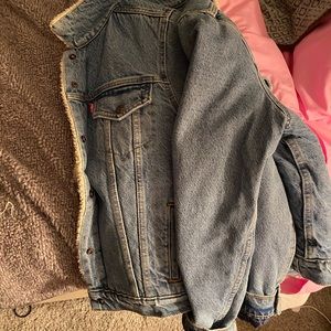 Levi Sherpa lined denim jacket